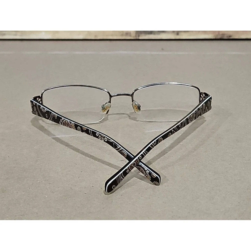 Vera Bradley 0518 Caffe Latte CAF  Women Eyeglasses Frame 51- 18 -135mm Half Rim